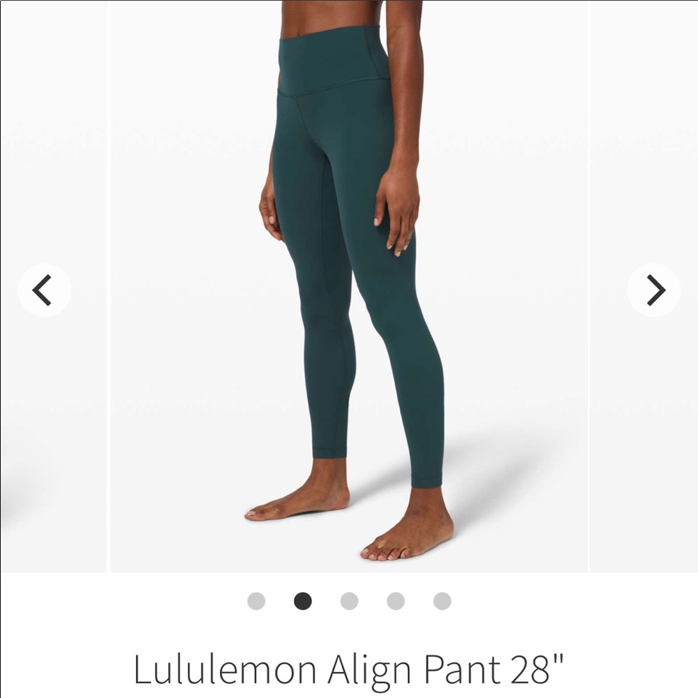 Lululemon Align 28” High Rise Leggings in Submarine
